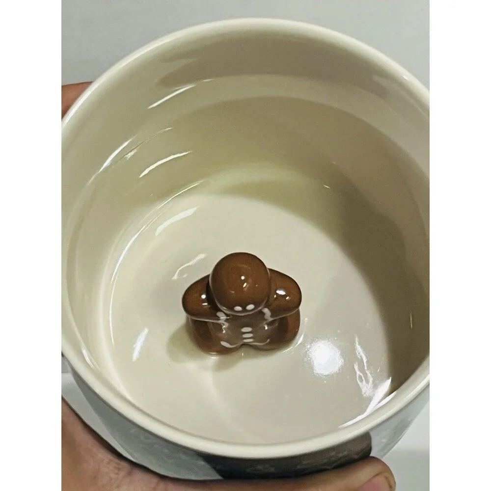 Warm and Cozy Gingerbread Figurine Coffee Cup Mug by Wonderland at Target